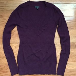 Express purple sweater